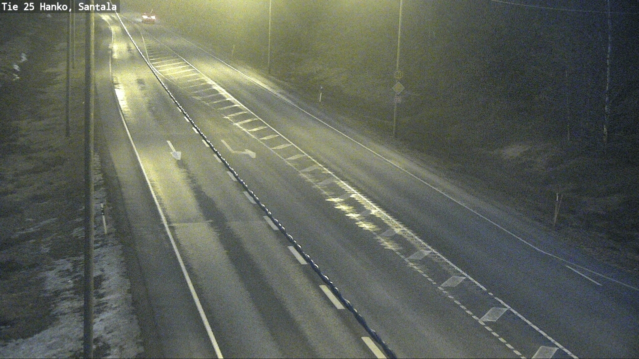 Weather Camera Image Road 25 Hanko, Santala, Hanko, Uusimaa