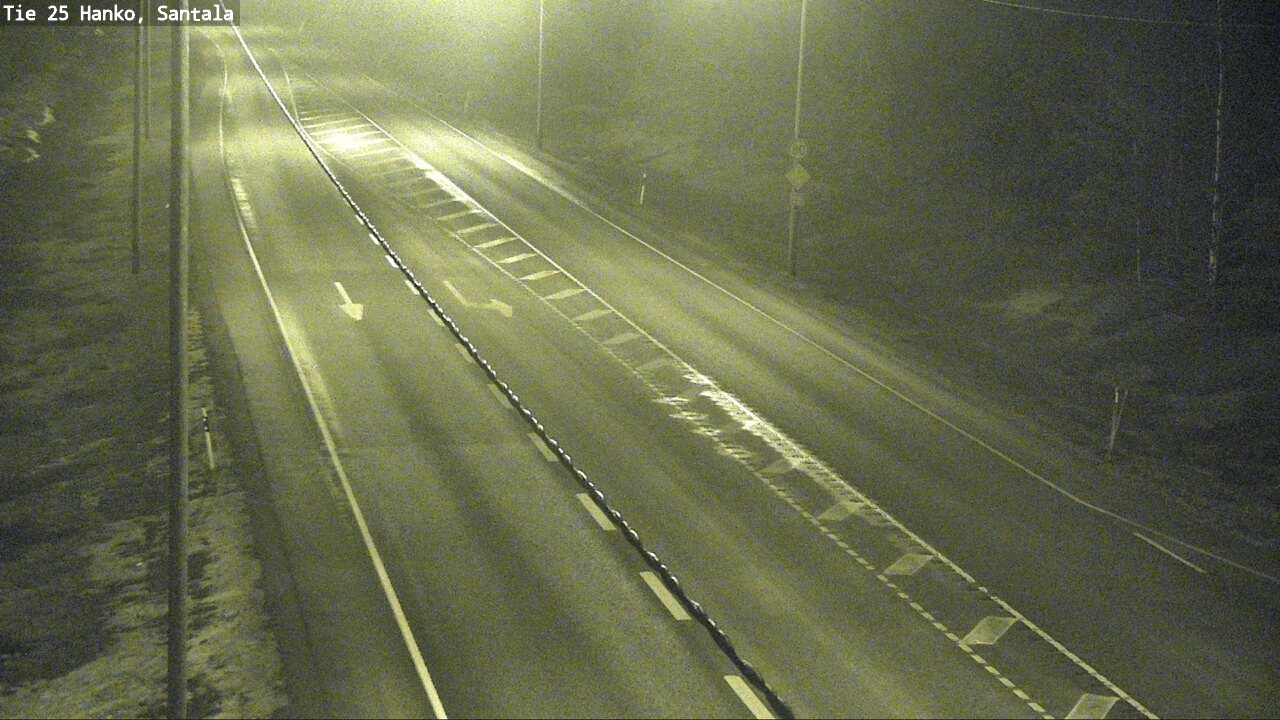 Weather Camera Image Road 25 Hanko, Santala, Hanko, Uusimaa
