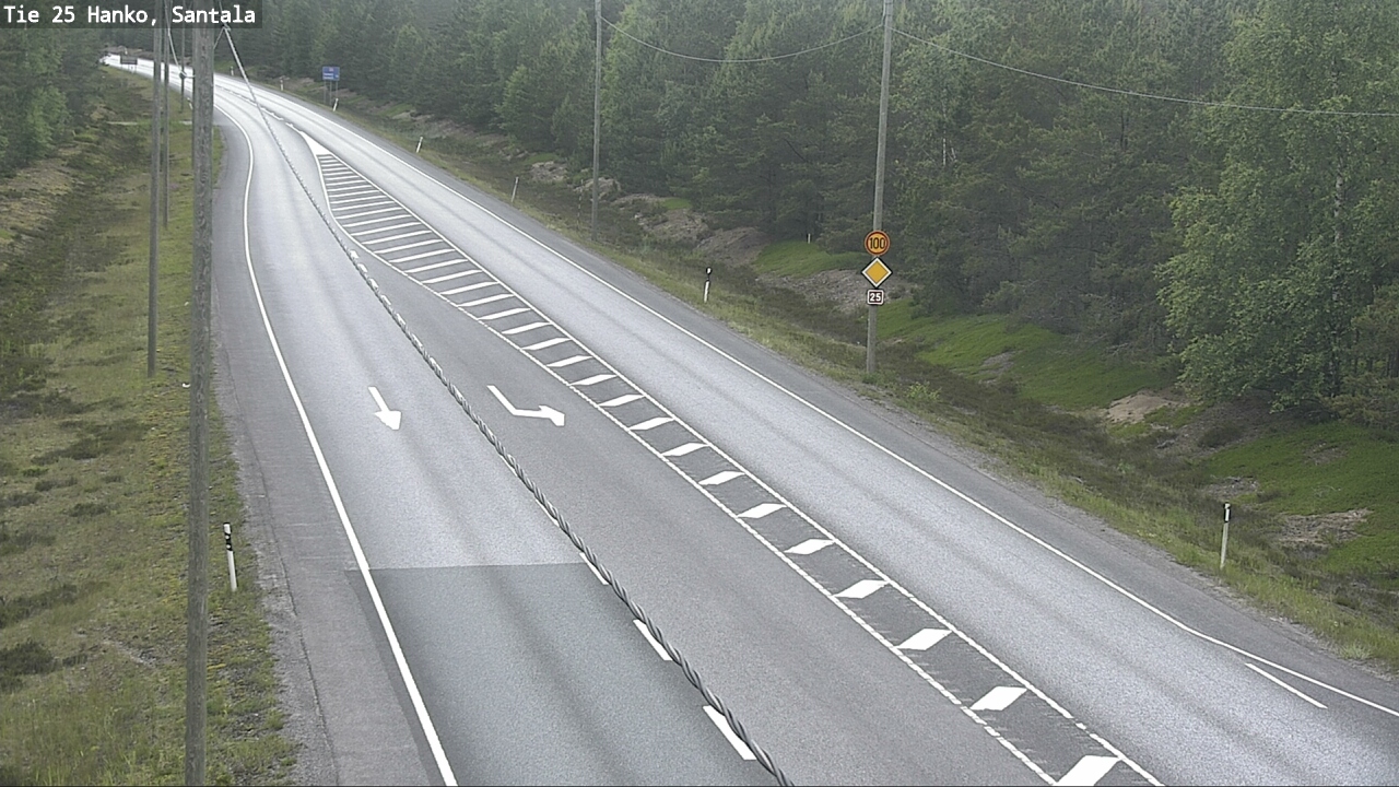 Kelikamerat Kuva Tie 25 Hanko, Santala, Hanko, Uusimaa