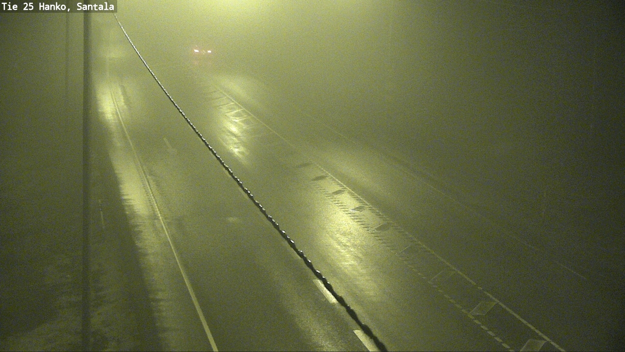 Weather Camera Image Road 25 Hanko, Santala, Hanko, Uusimaa