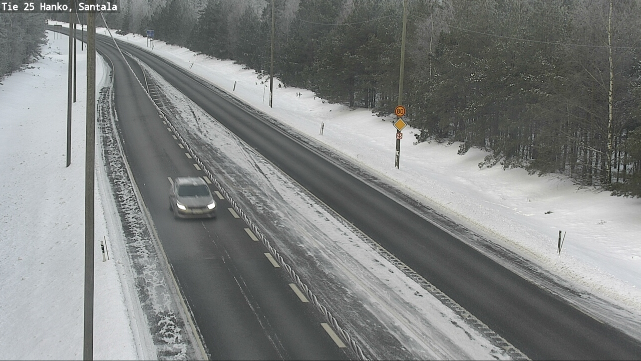 Kelikamerat Kuva Tie 25 Hanko, Santala, Hanko, Uusimaa
