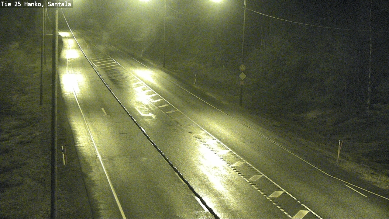 Weather Camera Image Road 25 Hanko, Santala, Hanko, Uusimaa