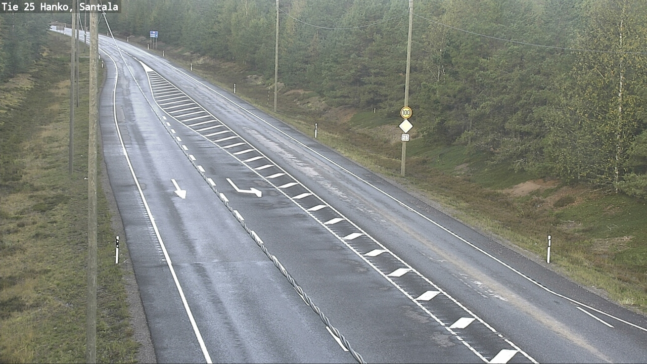 Weather Camera Image Road 25 Hanko, Santala, Hanko, Uusimaa