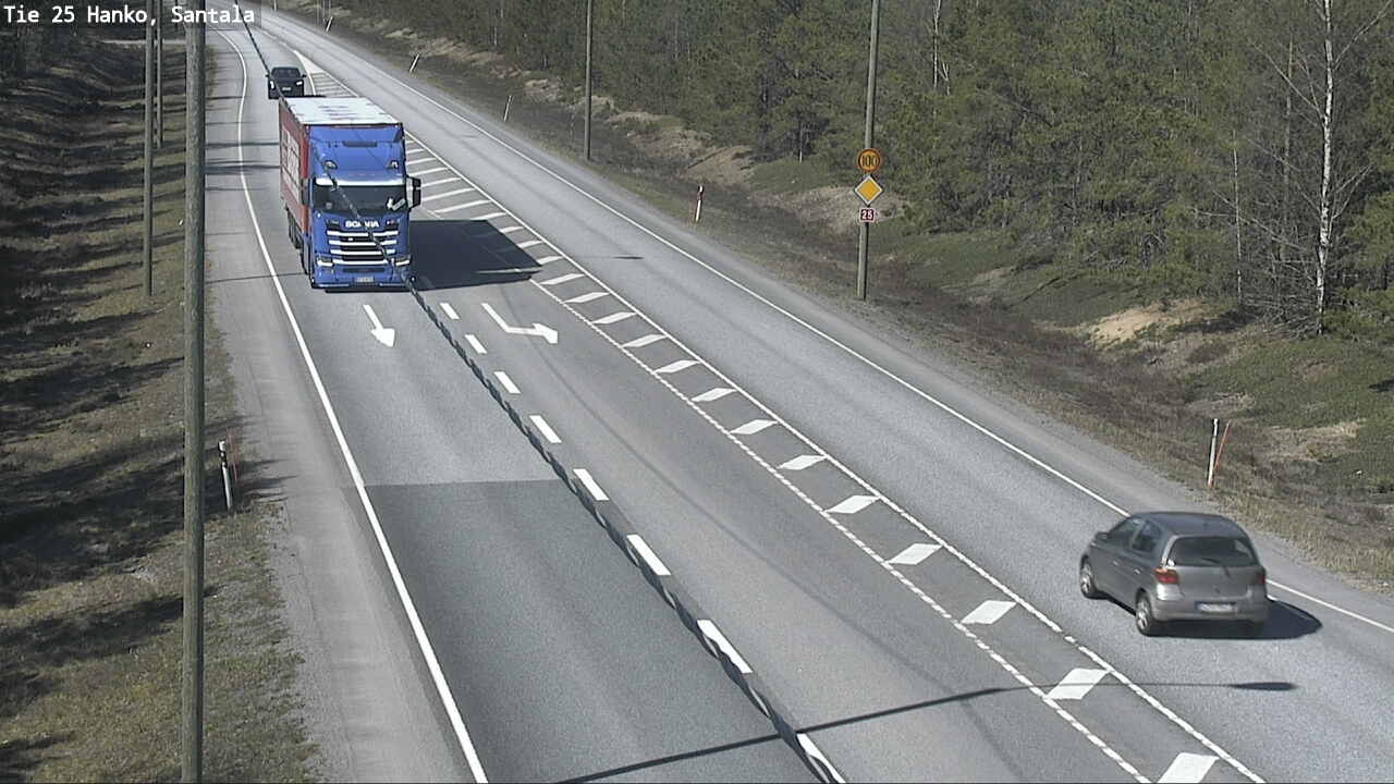 Kelikamerat Kuva Tie 25 Hanko, Santala, Hanko, Uusimaa