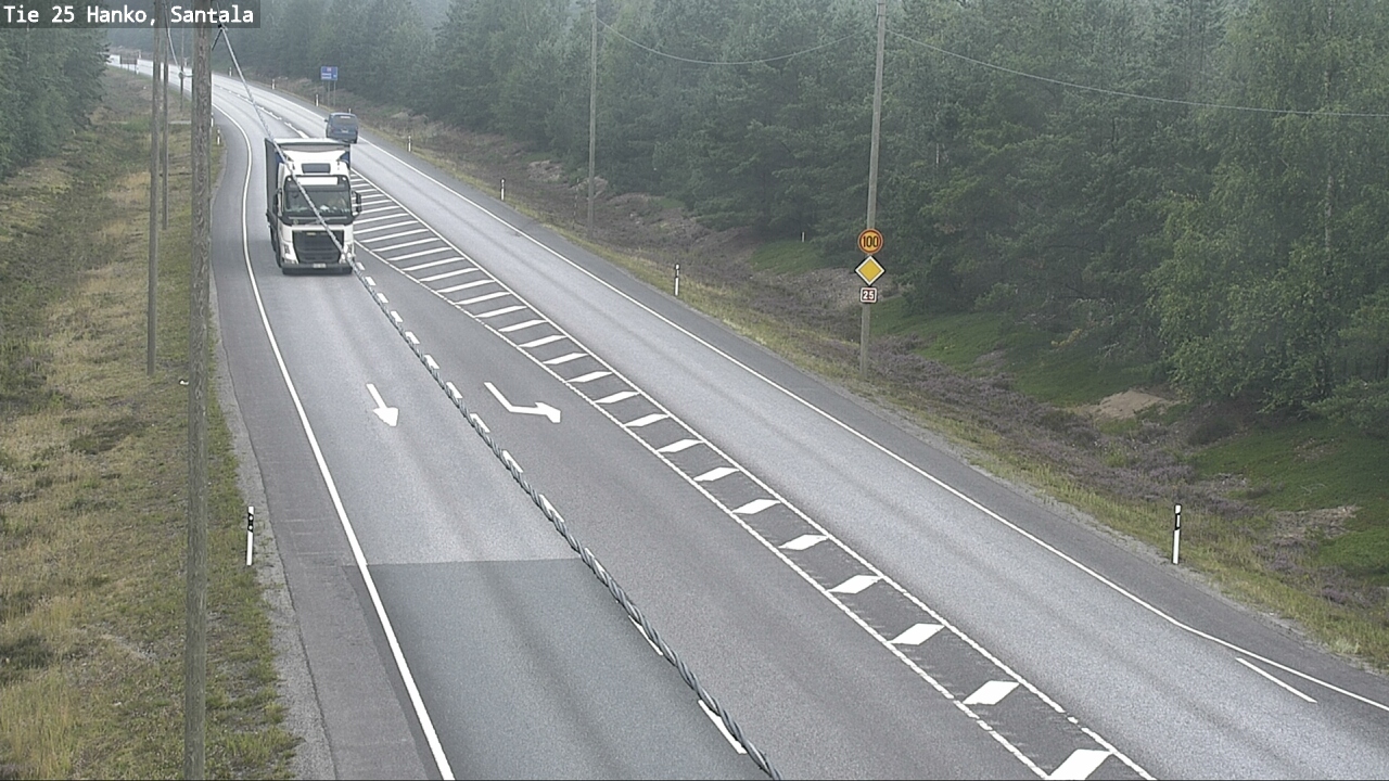 Weather Camera Image Väg 25 Hangö, Sandö, Hanko, Uusimaa