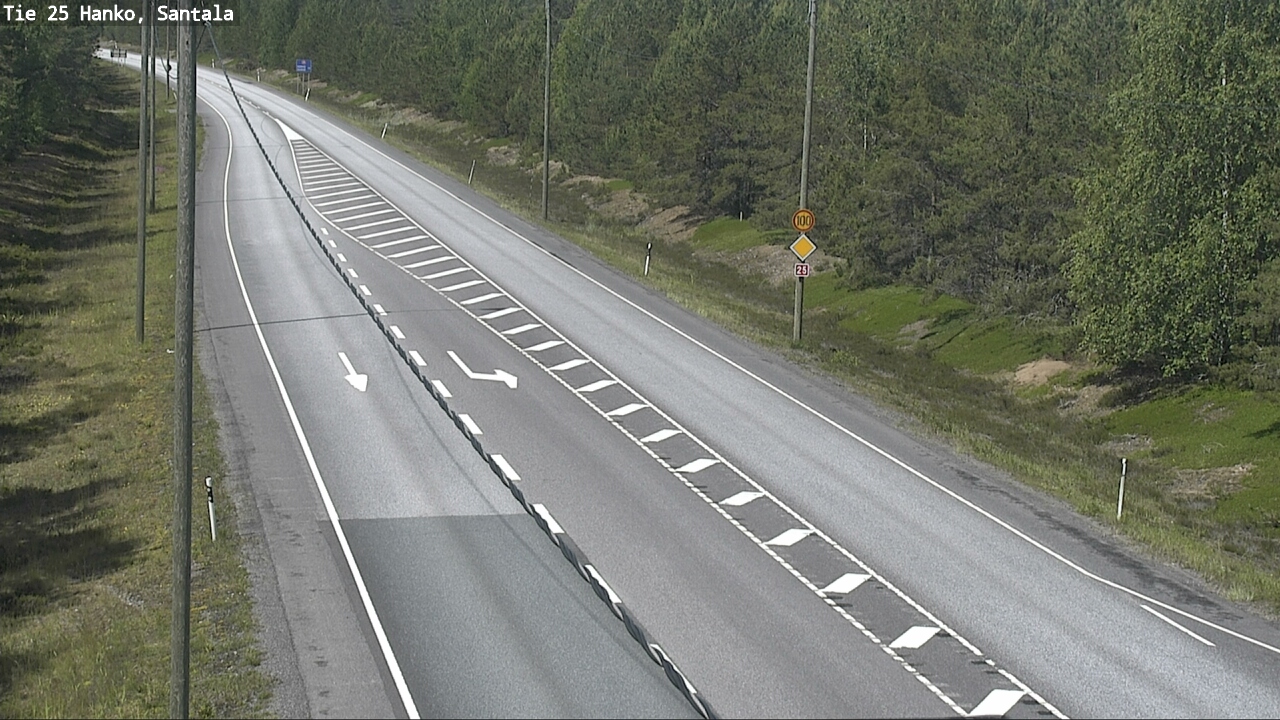 Kelikamerat Kuva Tie 25 Hanko, Santala, Hanko, Uusimaa