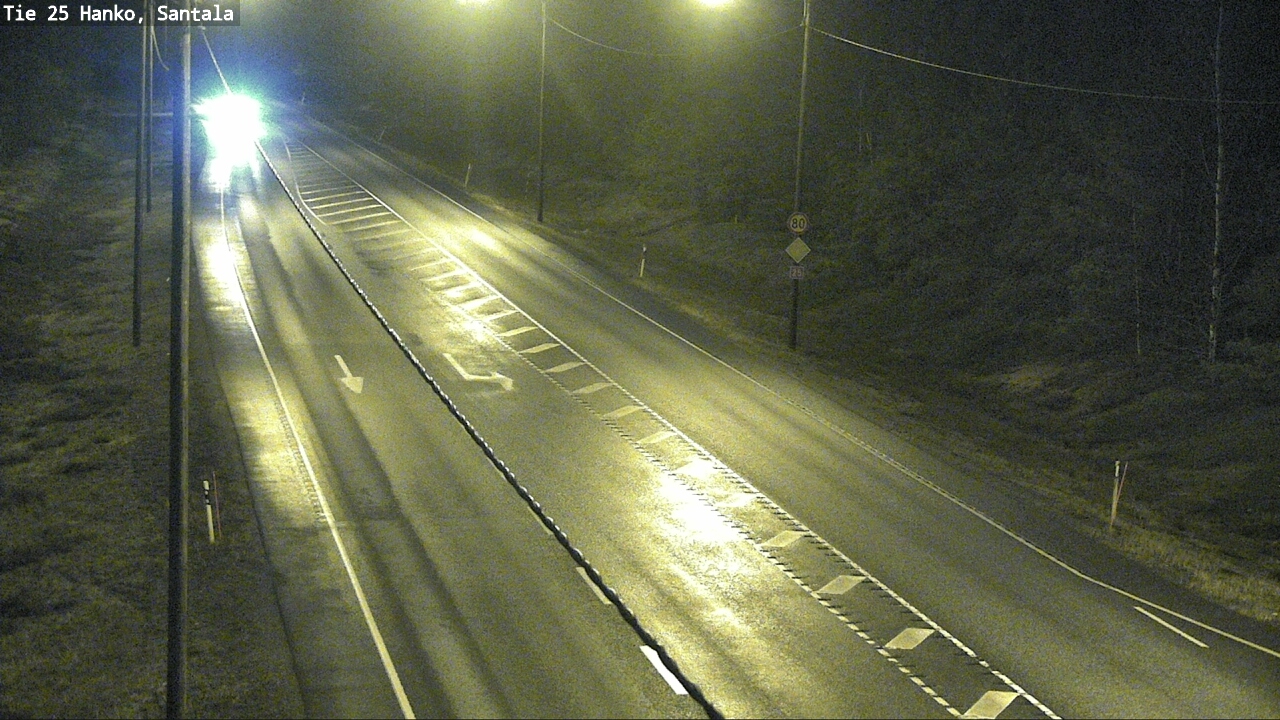 Weather Camera Image Väg 25 Hangö, Sandö, Hanko, Uusimaa