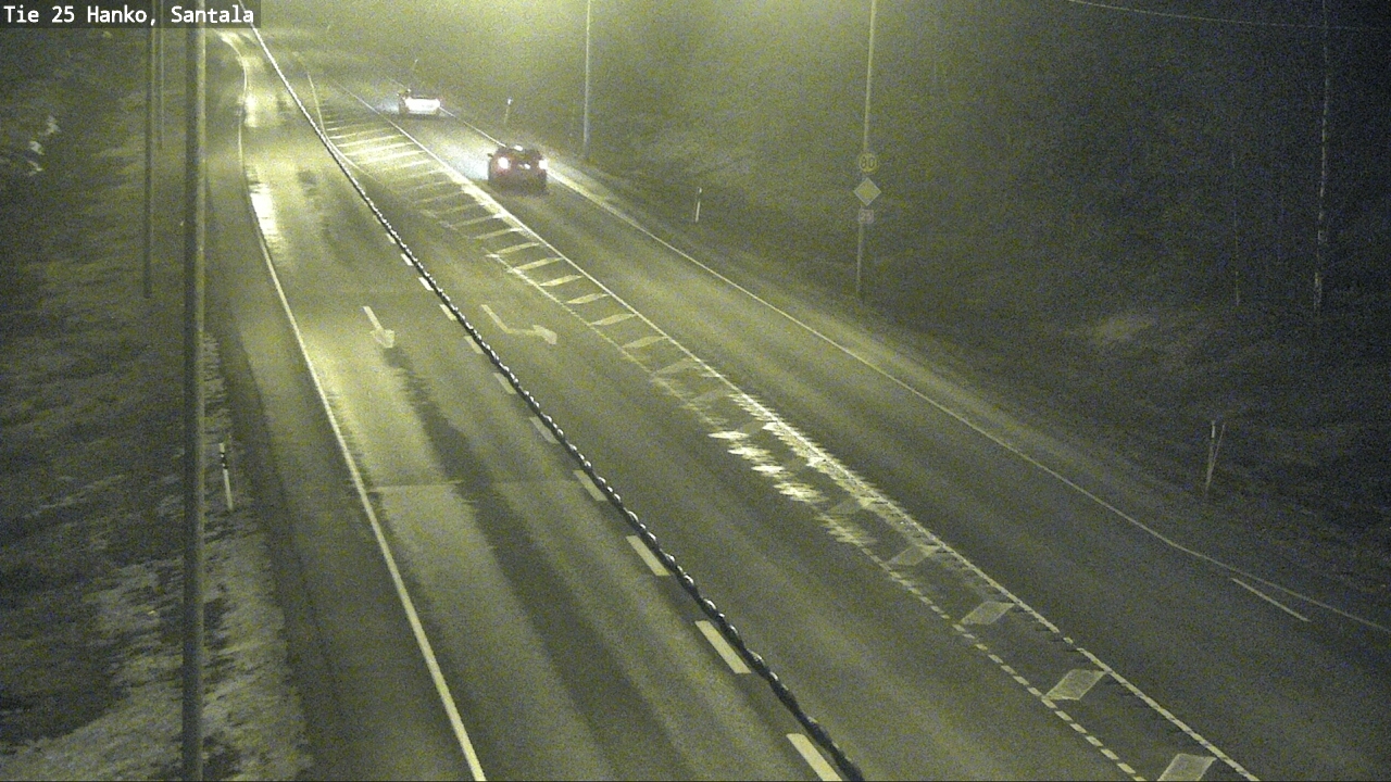 Weather Camera Image Road 25 Hanko, Santala, Hanko, Uusimaa