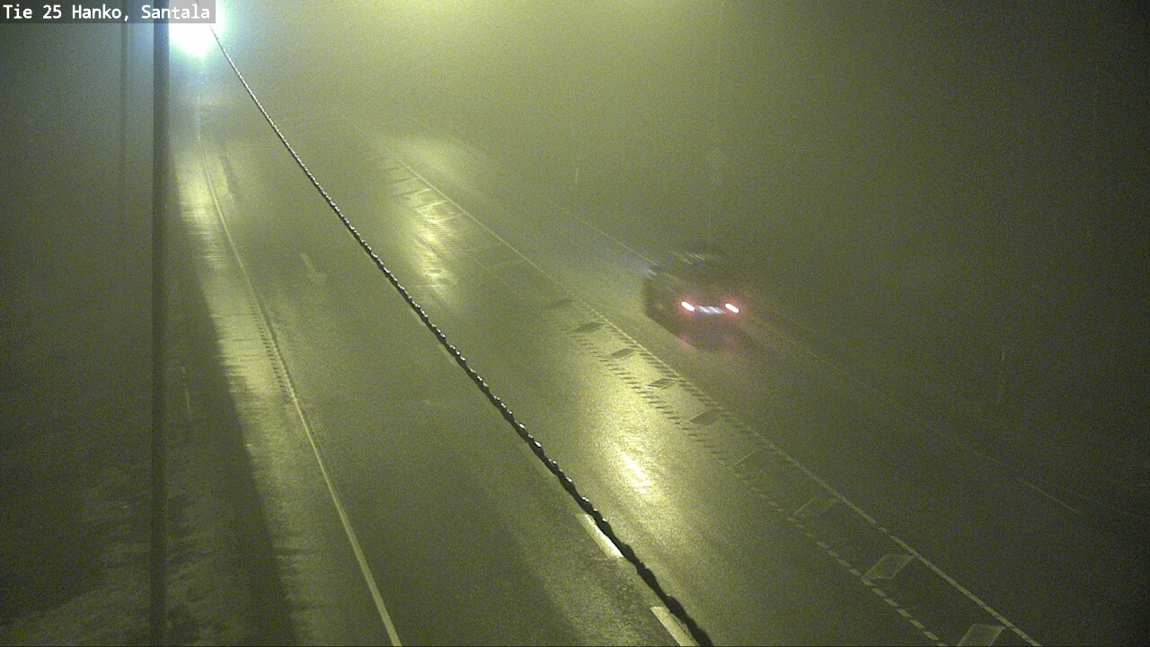 Weather Camera Image Road 25 Hanko, Santala, Hanko, Uusimaa