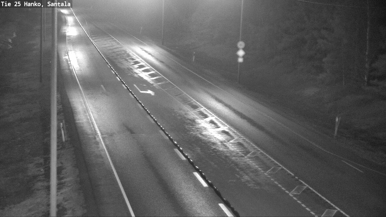 Weather Camera Image Road 25 Hanko, Santala, Hanko, Uusimaa