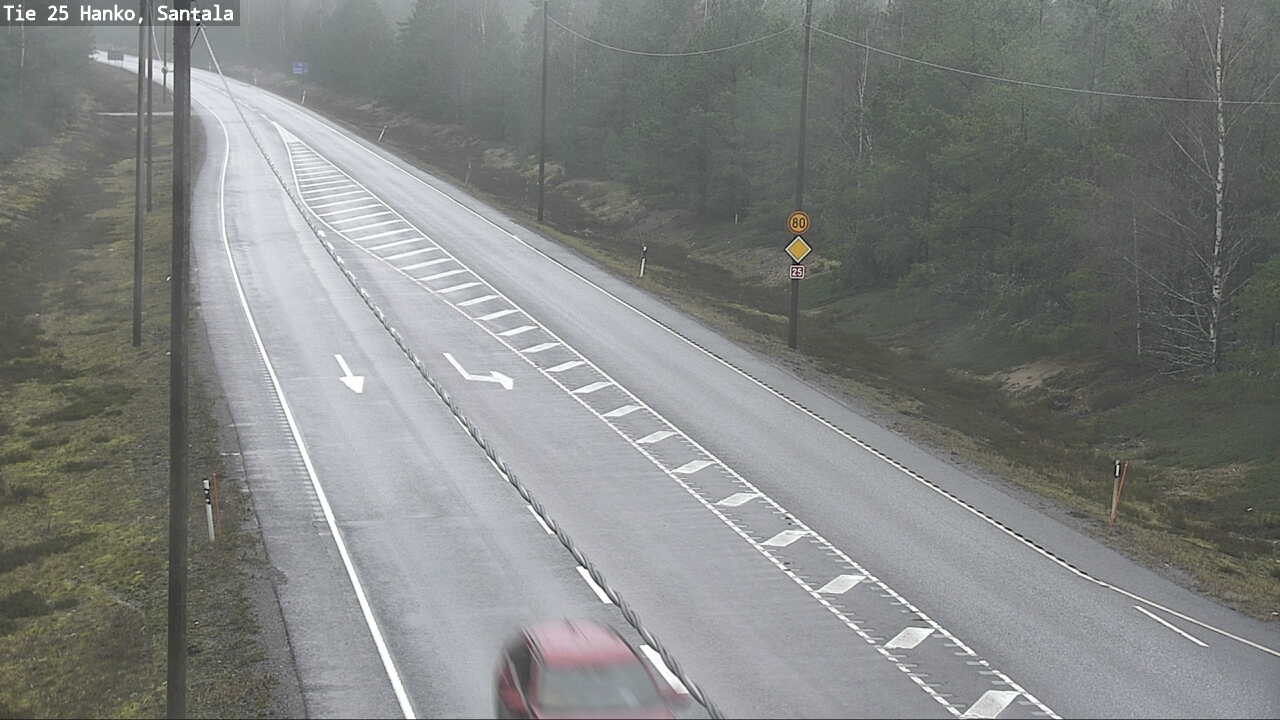 Kelikamerat Kuva Tie 25 Hanko, Santala, Hanko, Uusimaa