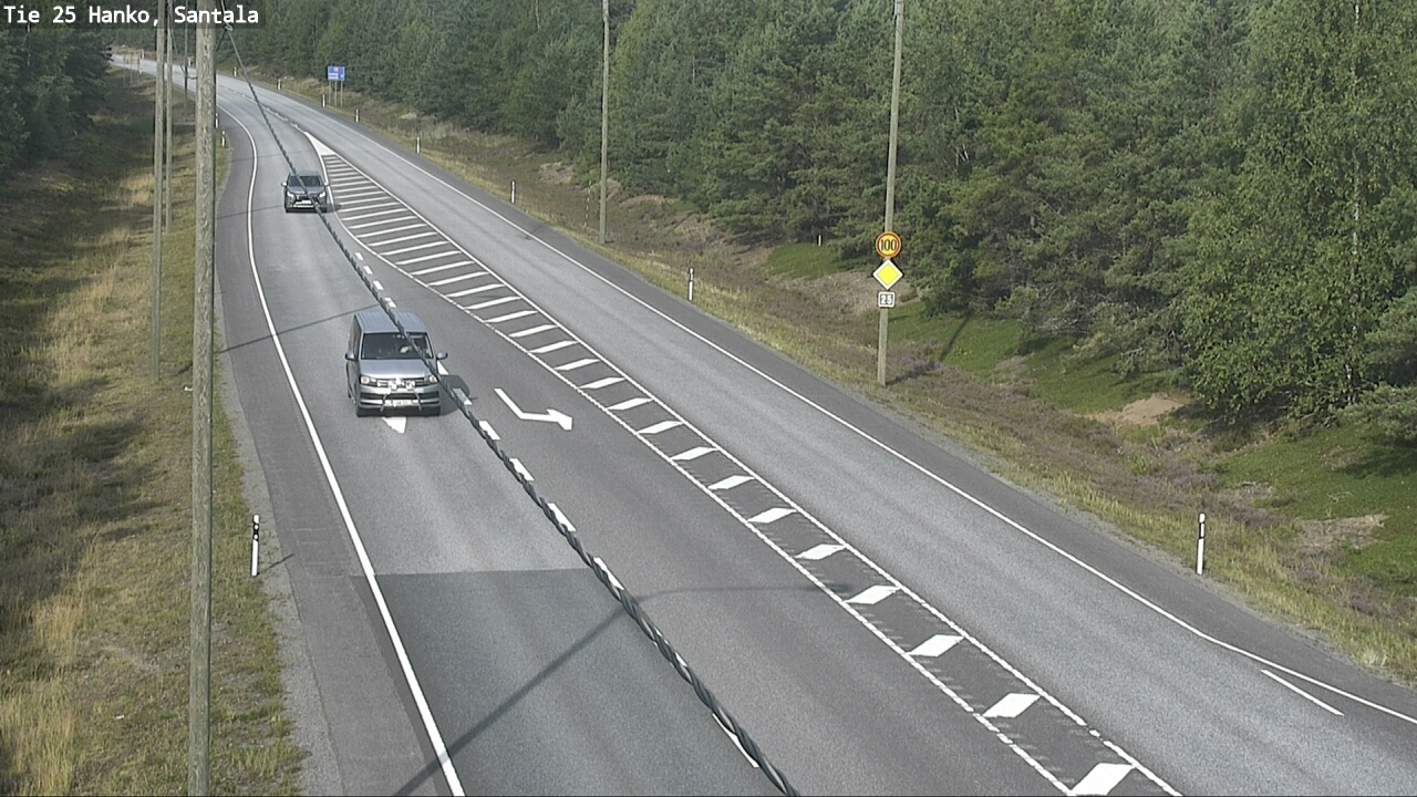 Weather Camera Image Road 25 Hanko, Santala, Hanko, Uusimaa