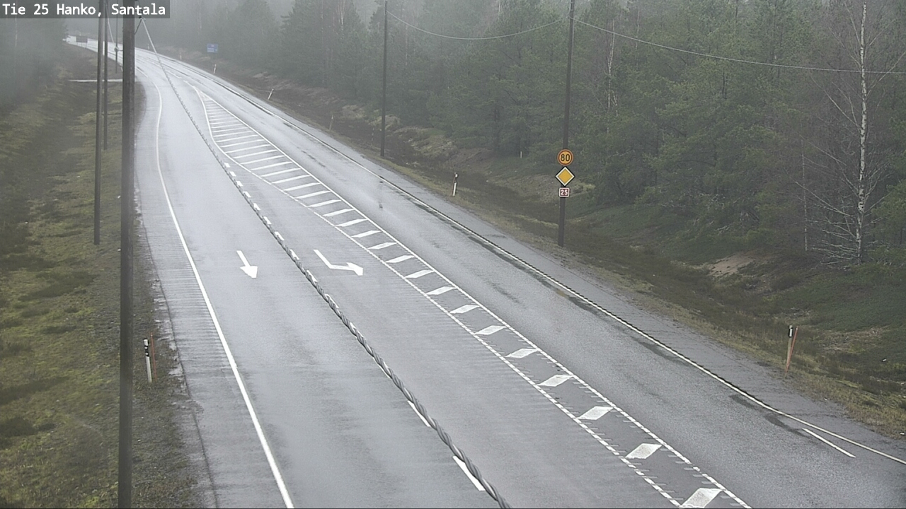 Kelikamerat Kuva Tie 25 Hanko, Santala, Hanko, Uusimaa