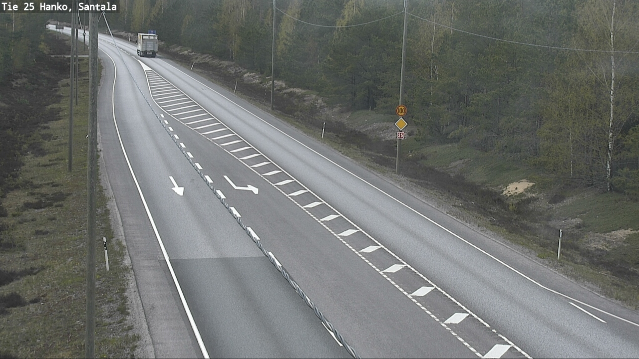 Weather Camera Image Road 25 Hanko, Santala, Hanko, Uusimaa