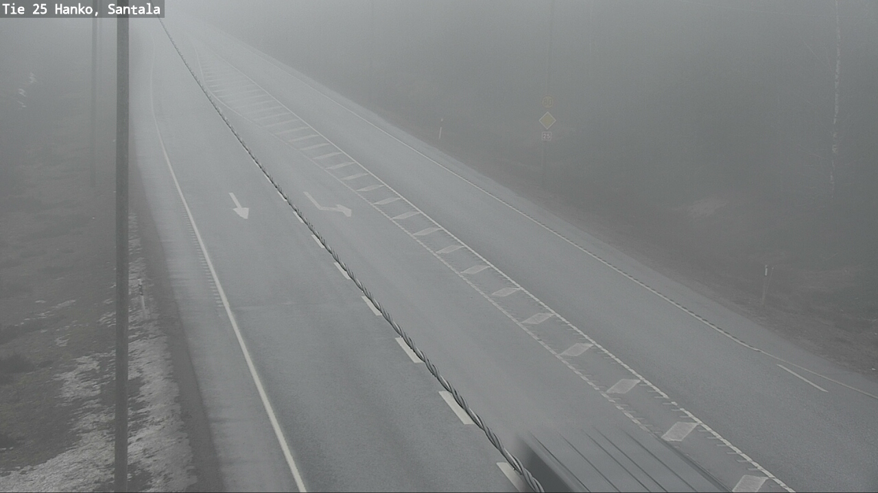 Weather Camera Image Road 25 Hanko, Santala, Hanko, Uusimaa