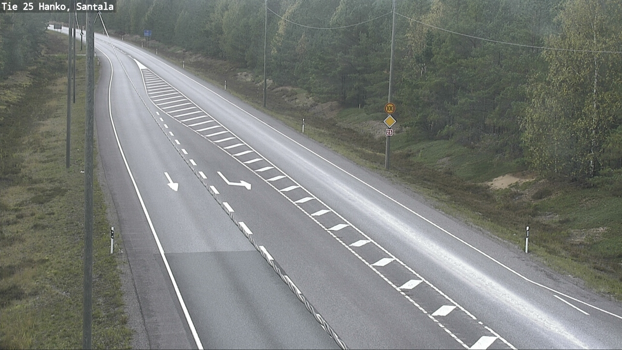 Kelikamerat Kuva Tie 25 Hanko, Santala, Hanko, Uusimaa