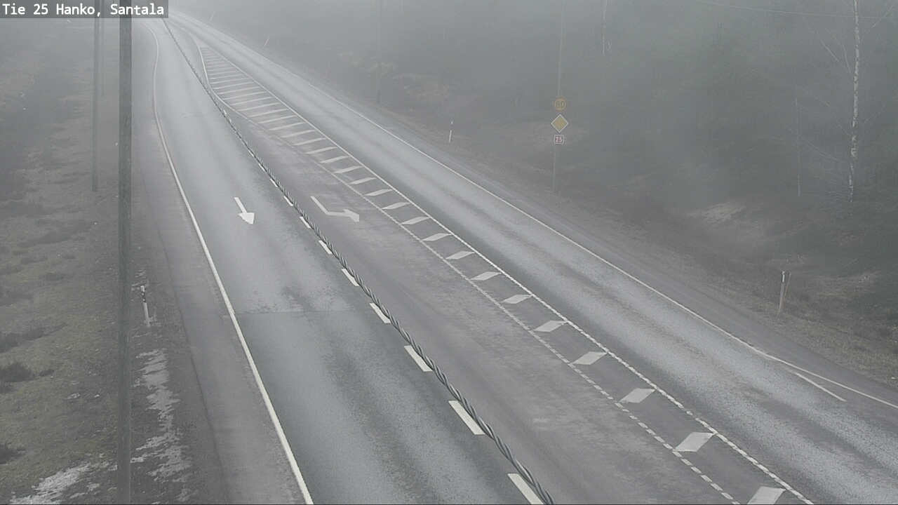 Kelikamerat Kuva Tie 25 Hanko, Santala, Hanko, Uusimaa