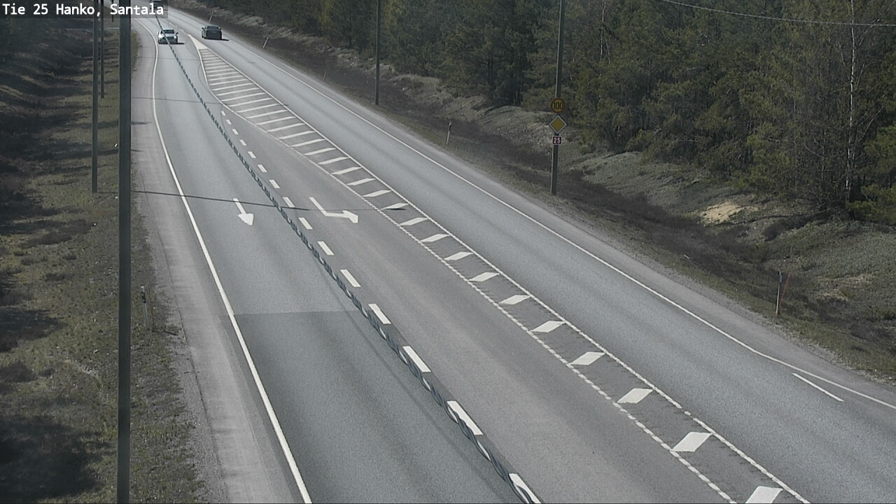 Kelikamerat Kuva Tie 25 Hanko, Santala, Hanko, Uusimaa