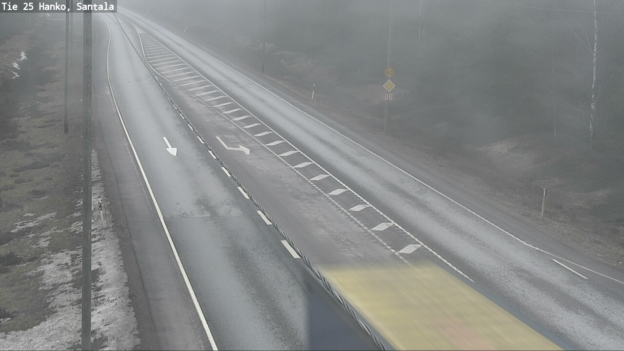 Weather Camera Image Road 25 Hanko, Santala, Hanko, Uusimaa