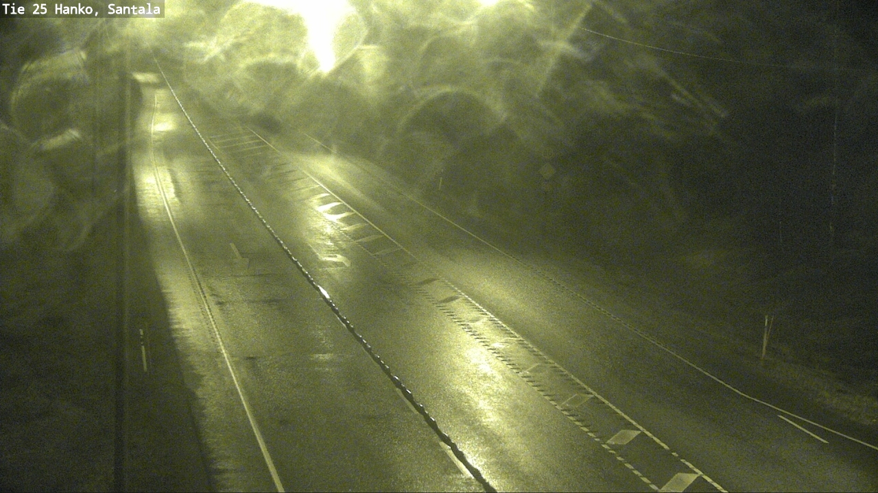 Weather Camera Image Road 25 Hanko, Santala, Hanko, Uusimaa