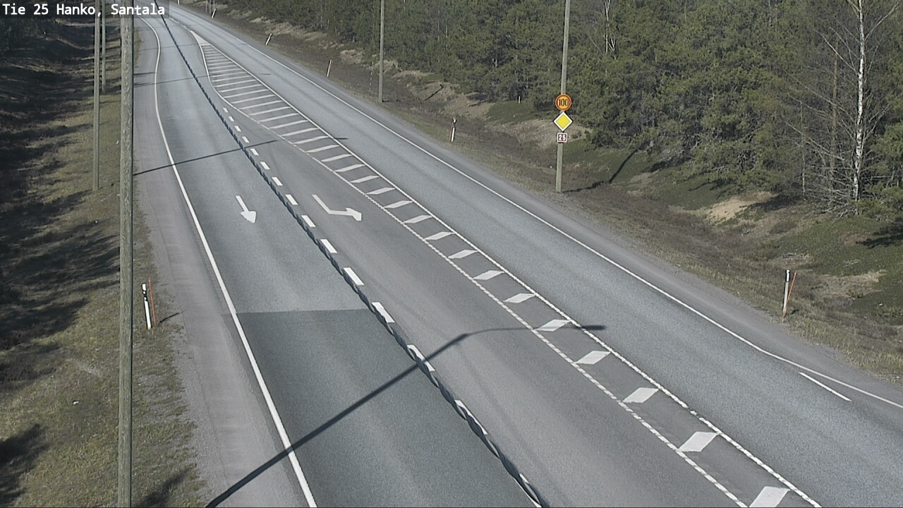 Kelikamerat Kuva Tie 25 Hanko, Santala, Hanko, Uusimaa