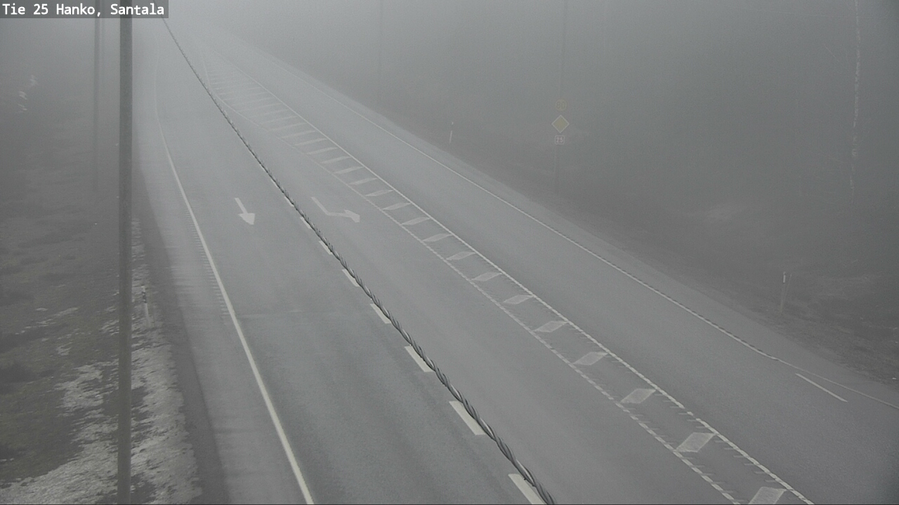 Weather Camera Image Road 25 Hanko, Santala, Hanko, Uusimaa