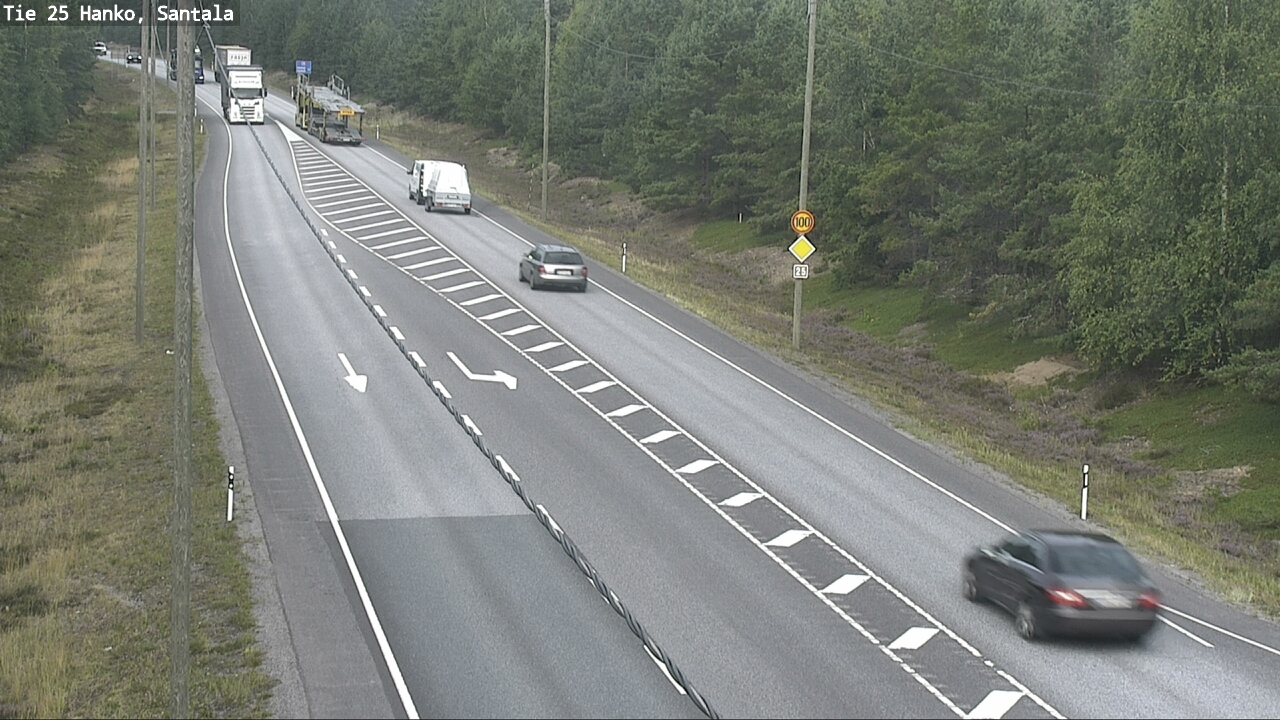 Weather Camera Image Road 25 Hanko, Santala, Hanko, Uusimaa