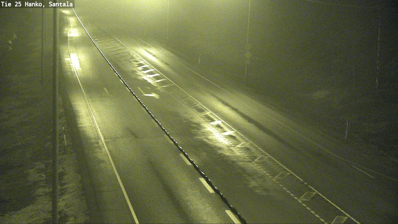 Weather Camera Image Road 25 Hanko, Santala, Hanko, Uusimaa