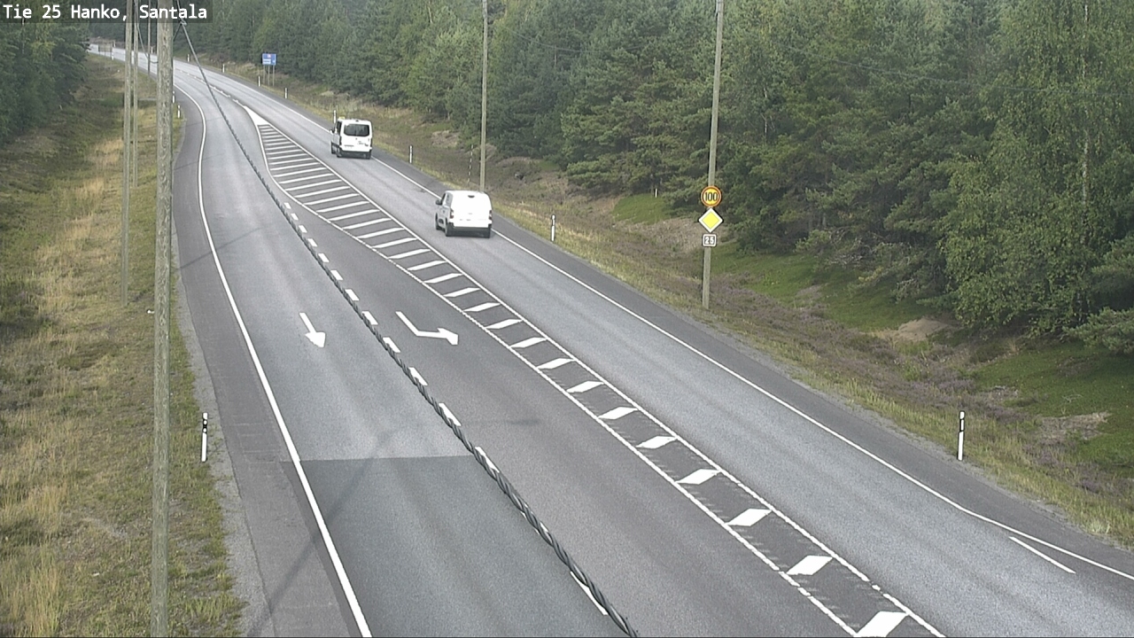 Weather Camera Image Road 25 Hanko, Santala, Hanko, Uusimaa