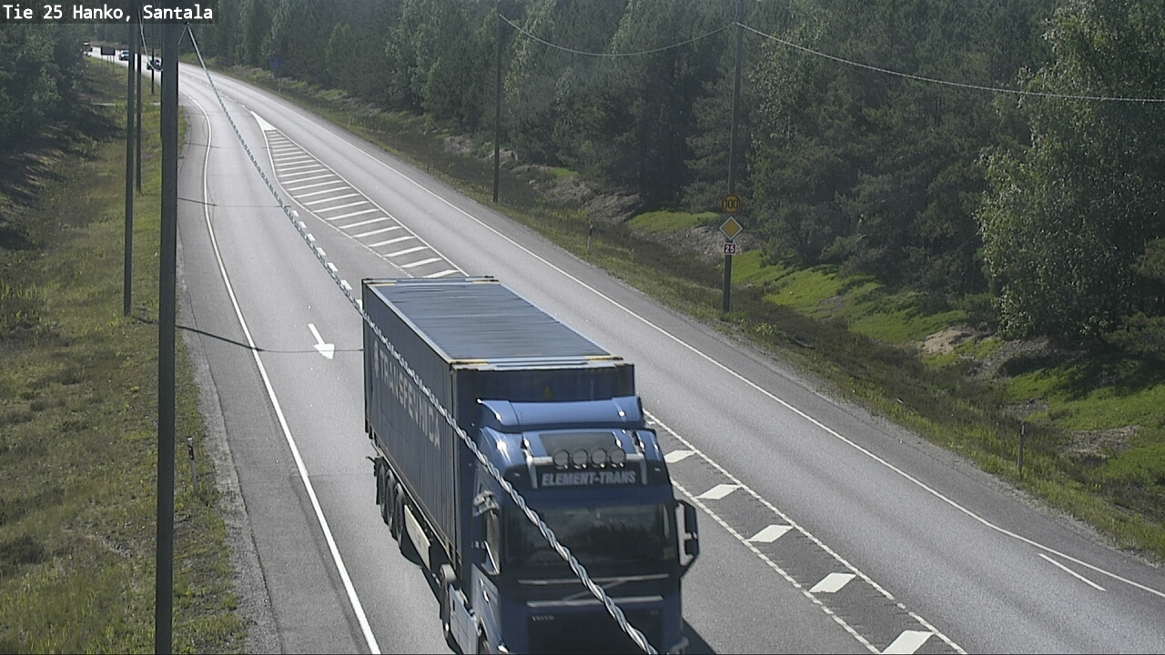Kelikamerat Kuva Tie 25 Hanko, Santala, Hanko, Uusimaa