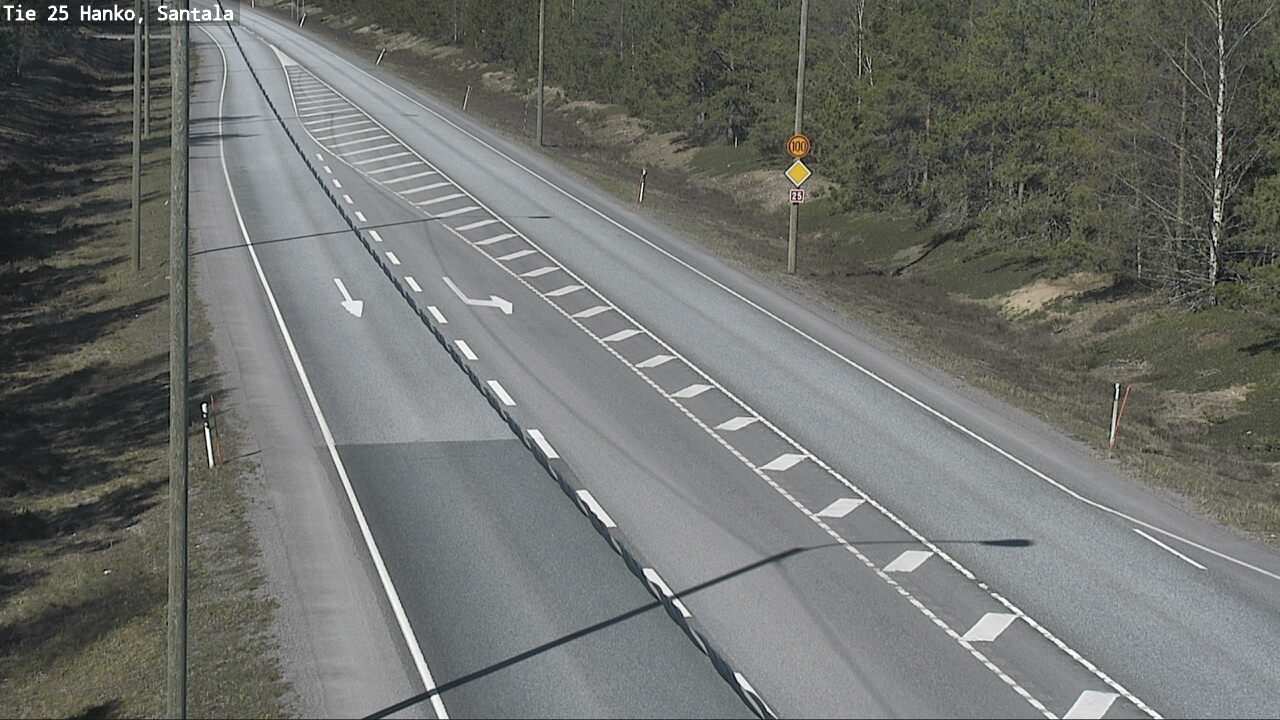 Kelikamerat Kuva Tie 25 Hanko, Santala, Hanko, Uusimaa