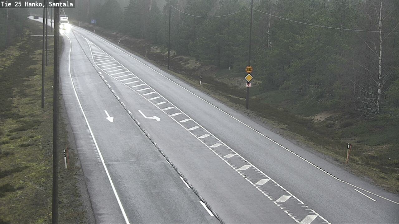 Kelikamerat Kuva Tie 25 Hanko, Santala, Hanko, Uusimaa