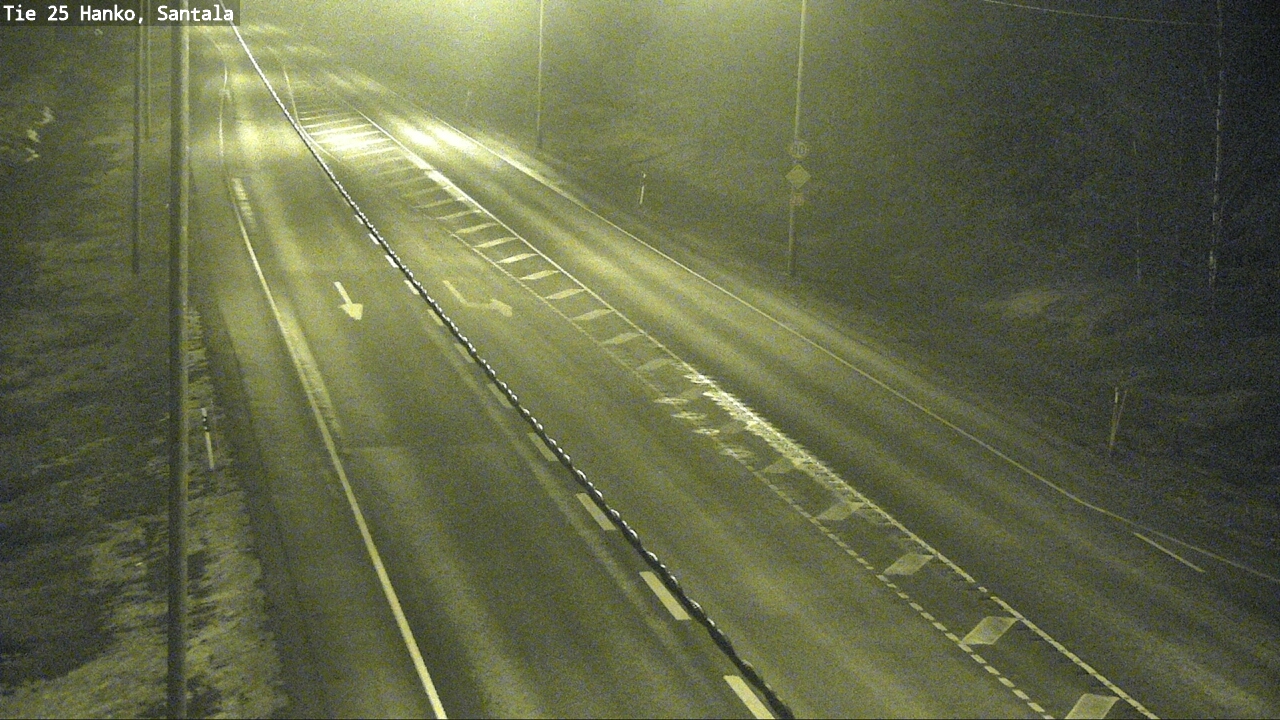 Weather Camera Image Road 25 Hanko, Santala, Hanko, Uusimaa