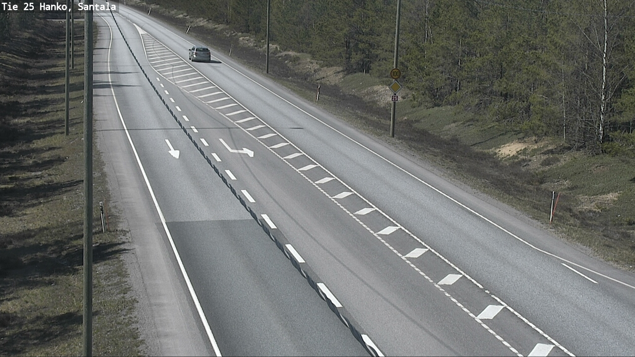 Kelikamerat Kuva Tie 25 Hanko, Santala, Hanko, Uusimaa