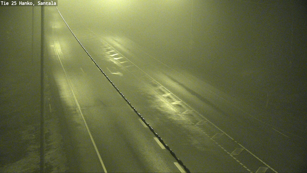 Weather Camera Image Road 25 Hanko, Santala, Hanko, Uusimaa