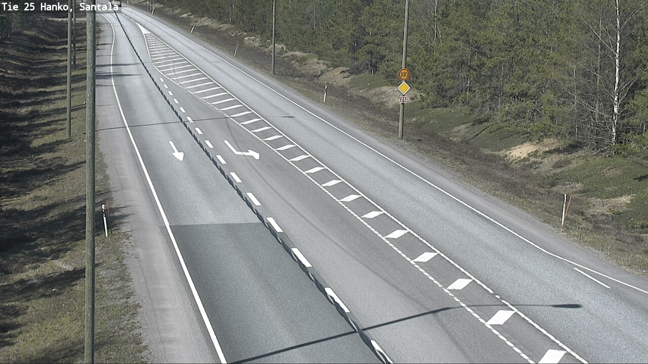 Kelikamerat Kuva Tie 25 Hanko, Santala, Hanko, Uusimaa