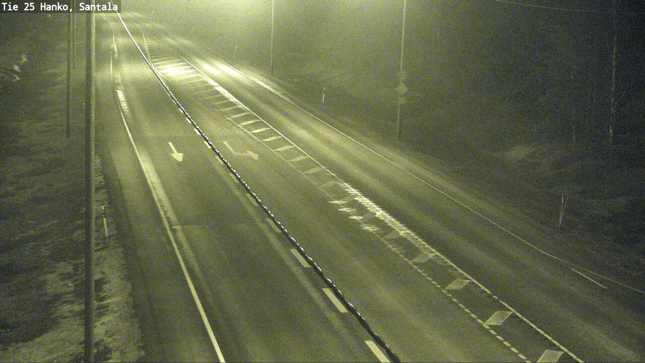 Weather Camera Image Road 25 Hanko, Santala, Hanko, Uusimaa