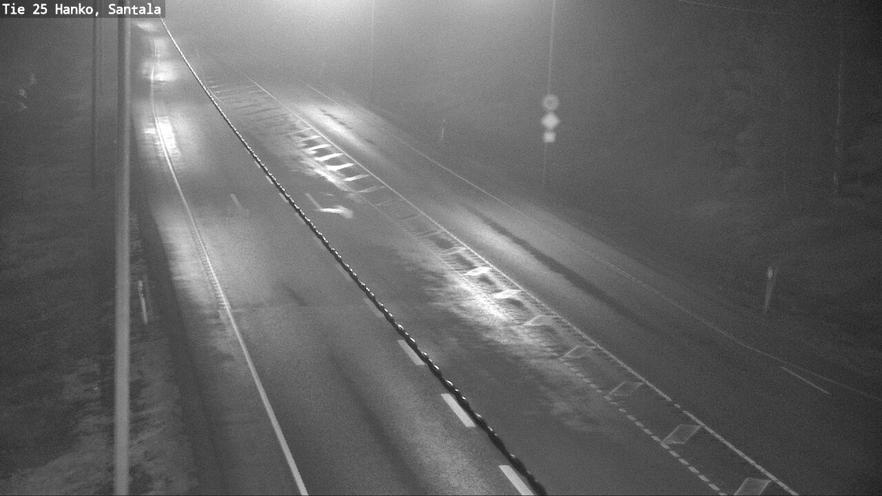 Weather Camera Image Road 25 Hanko, Santala, Hanko, Uusimaa
