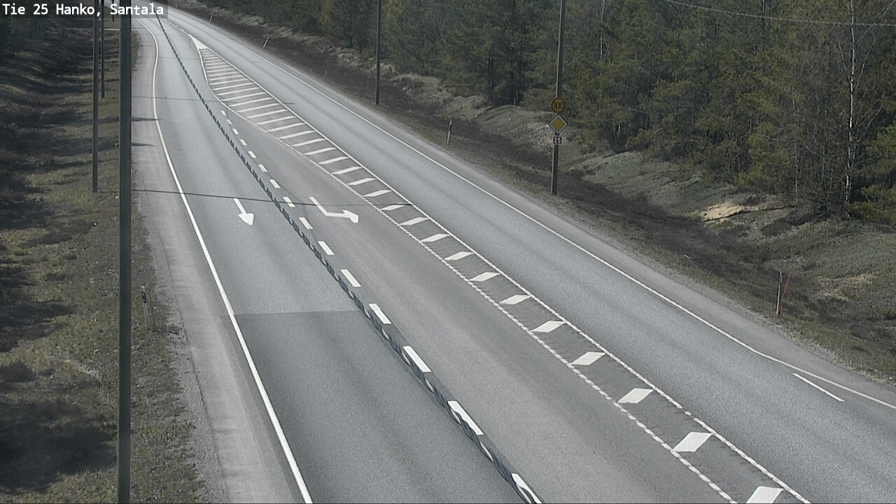 Kelikamerat Kuva Tie 25 Hanko, Santala, Hanko, Uusimaa