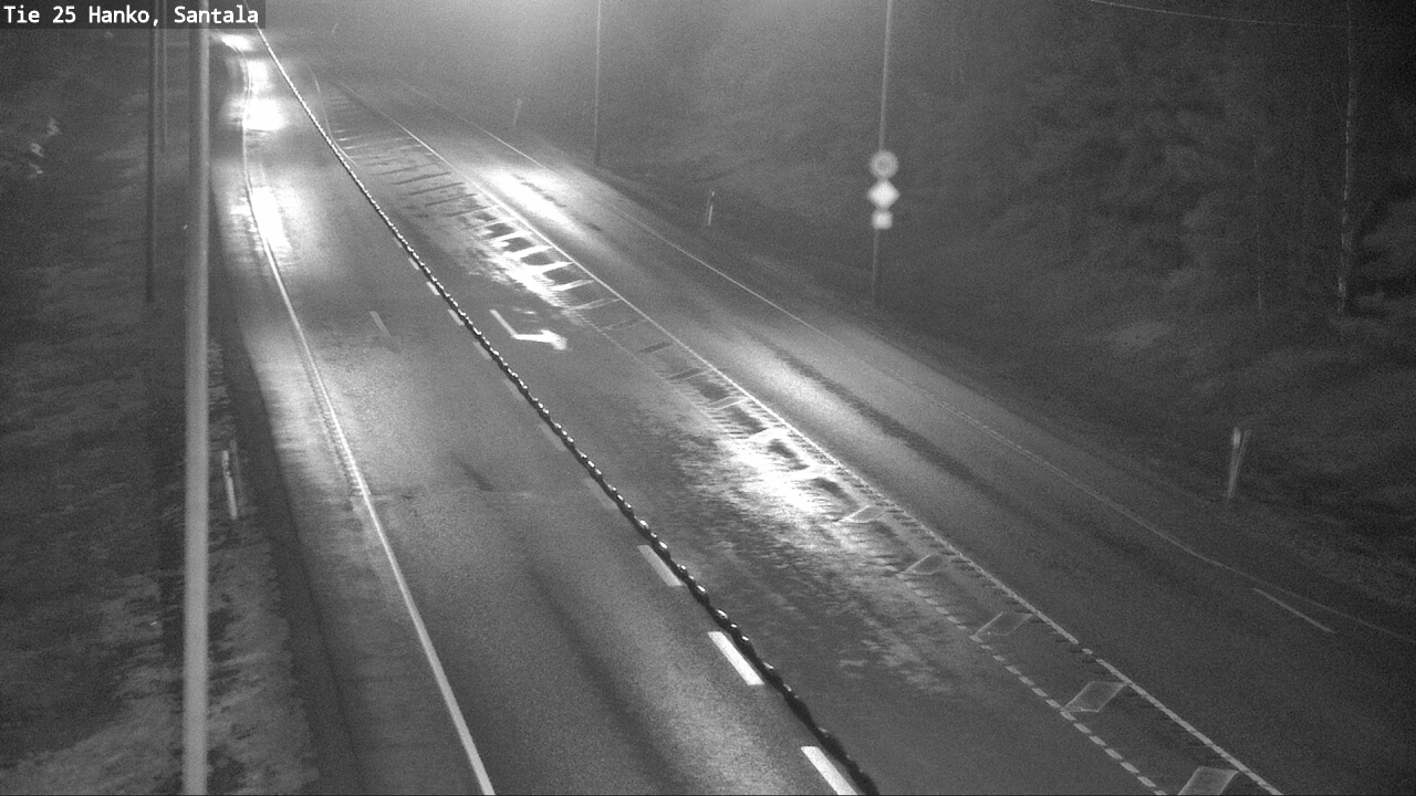 Weather Camera Image Road 25 Hanko, Santala, Hanko, Uusimaa