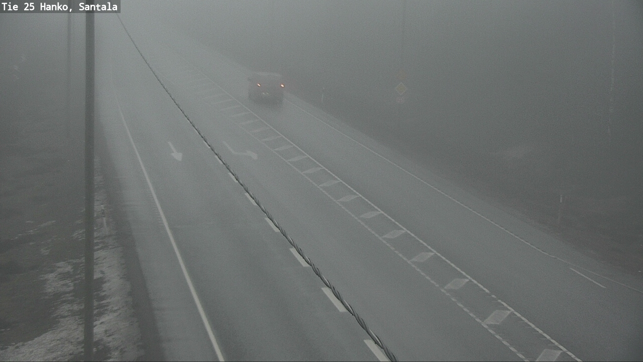 Weather Camera Image Road 25 Hanko, Santala, Hanko, Uusimaa