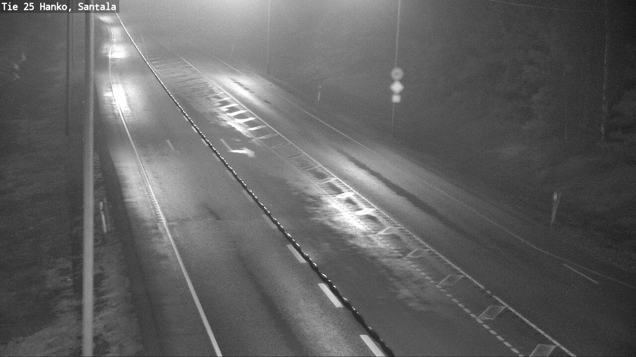 Weather Camera Image Road 25 Hanko, Santala, Hanko, Uusimaa