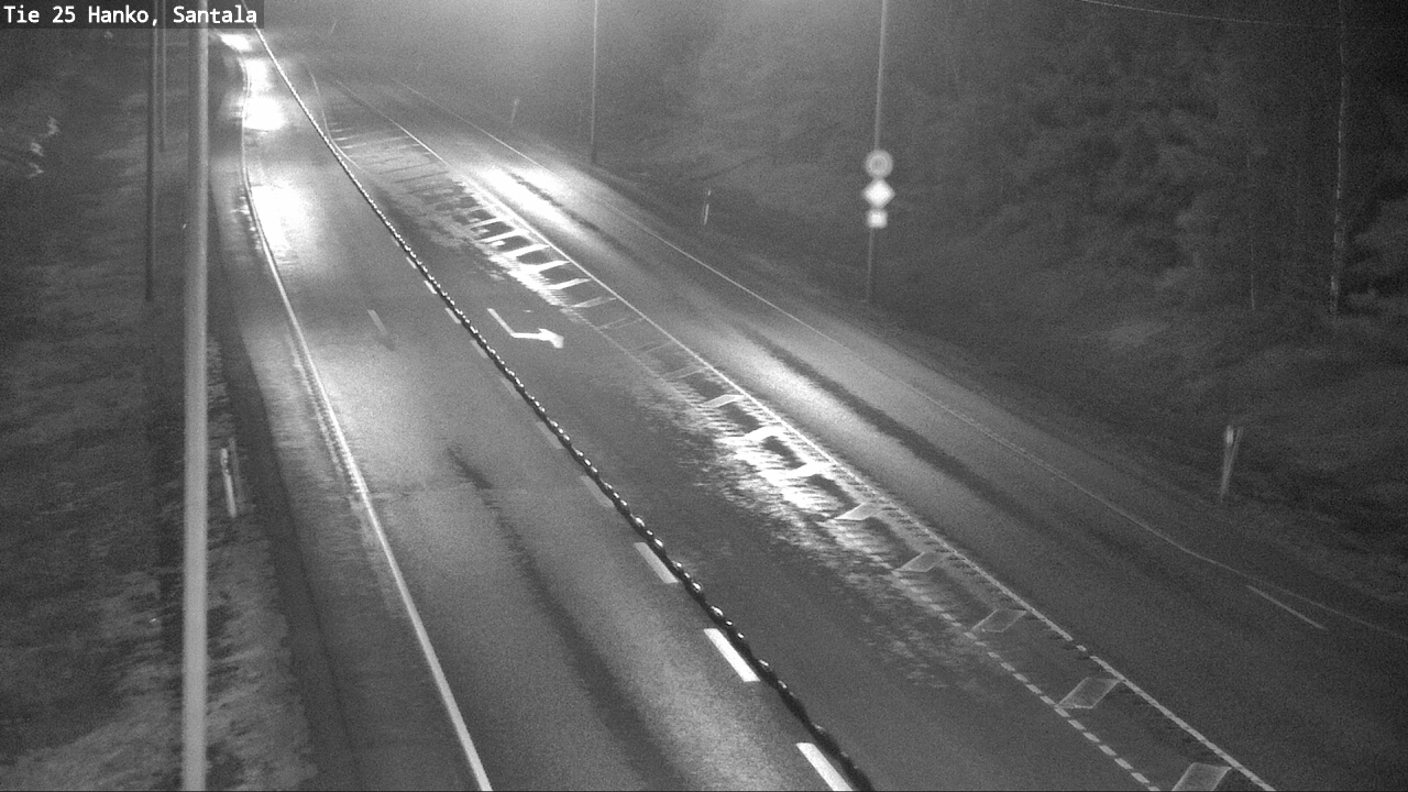 Weather Camera Image Road 25 Hanko, Santala, Hanko, Uusimaa