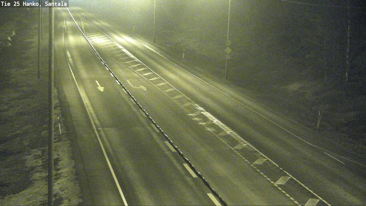 Weather Camera Image Road 25 Hanko, Santala, Hanko, Uusimaa