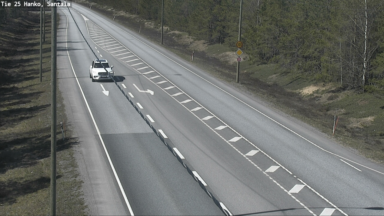 Kelikamerat Kuva Tie 25 Hanko, Santala, Hanko, Uusimaa