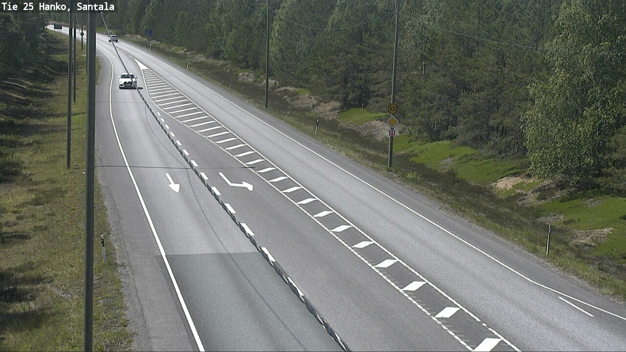 Kelikamerat Kuva Tie 25 Hanko, Santala, Hanko, Uusimaa