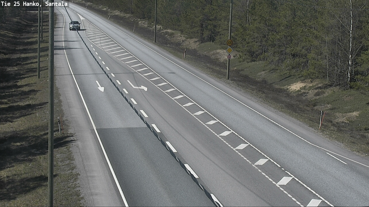 Kelikamerat Kuva Tie 25 Hanko, Santala, Hanko, Uusimaa
