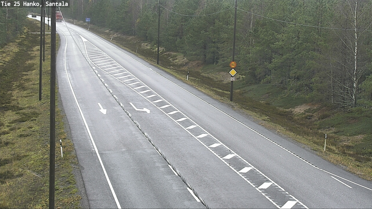 Weather Camera Image Väg 25 Hangö, Sandö, Hanko, Uusimaa