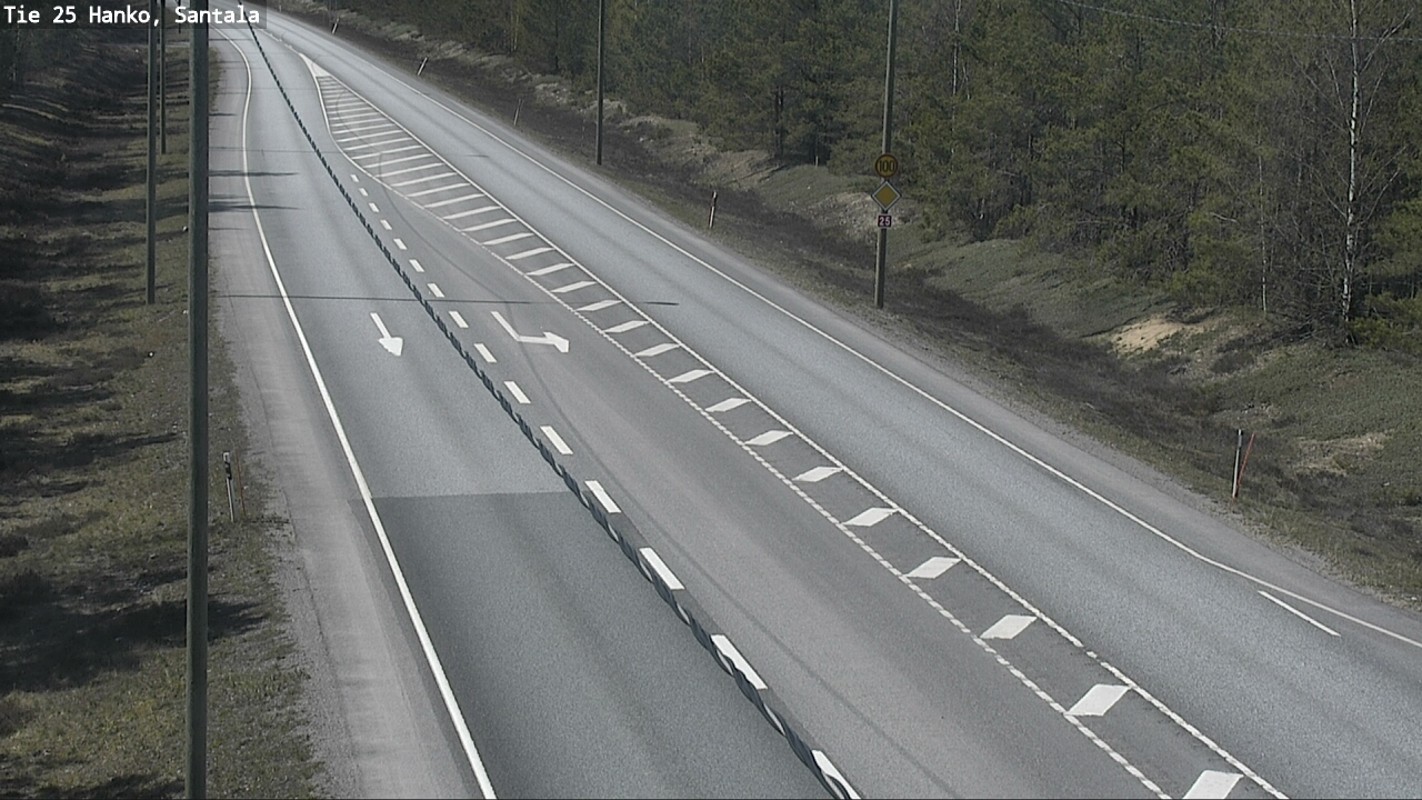 Kelikamerat Kuva Tie 25 Hanko, Santala, Hanko, Uusimaa