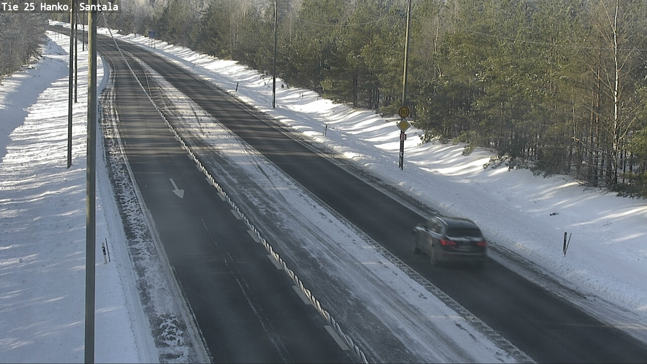 Weather Camera Image Road 25 Hanko, Santala, Hanko, Uusimaa